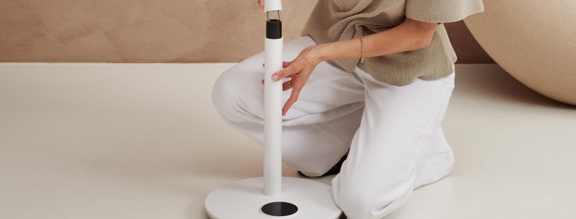 Duux Ventilator im modernen Wohnzimmer