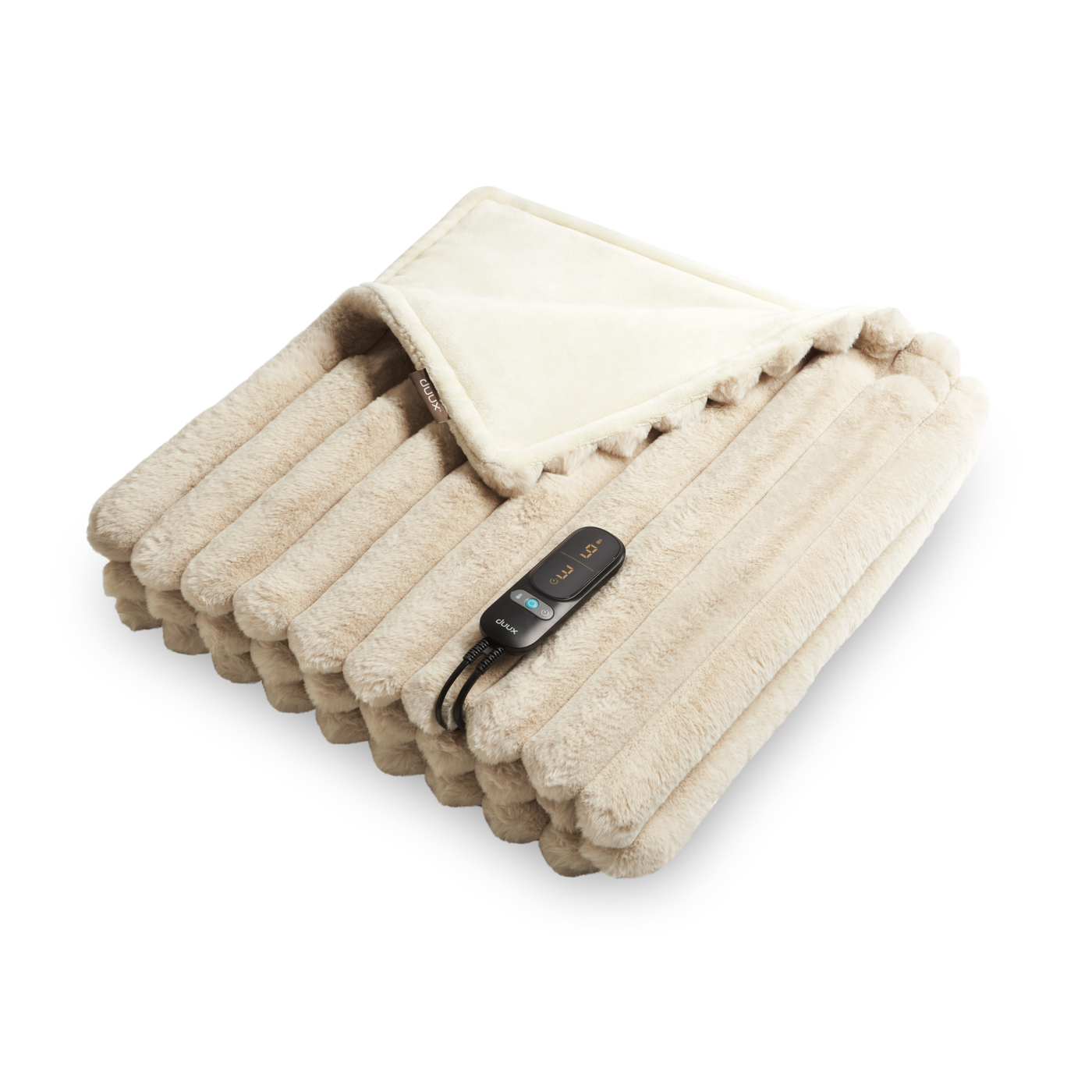 Duux Yentl beheizbare Überdecke in Beige