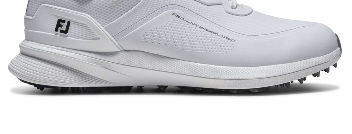 FootJoy Pro/SL spikeless golf shoe in white